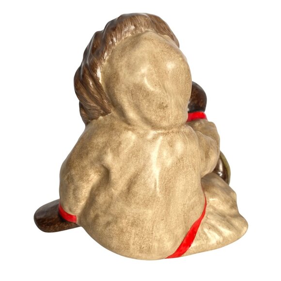 1982 Dinah Inuit Eskimo Figurine C Alan Johnson Hand-Painted 4x4.25x3in Ceramic - Picture 4 of 12